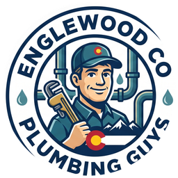 Englewood CO Plumbing Guys logo at the top of the Englewood, CO plumber homepage